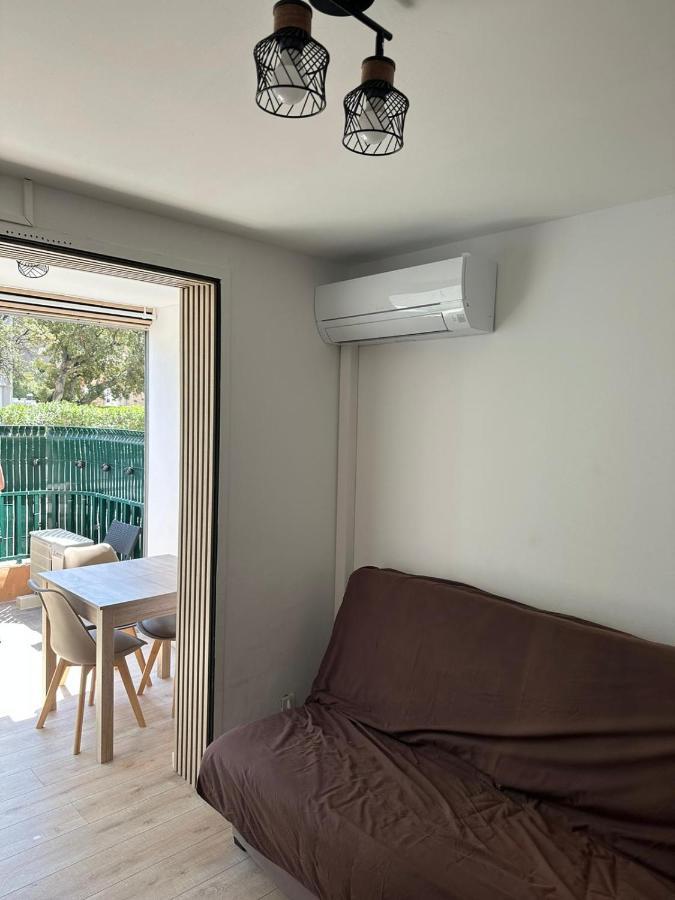 Charmant Studio Neuf 150M Plage Sur Avenue Principale Climatise Et Parking Cavalaire-sur-Mer Ngoại thất bức ảnh